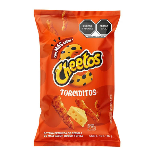 Cheetos Torciditos Sabritas – 145 g (5.1 oz) Pack - SAN JOSE PRODUCE & IMPORTS LLC