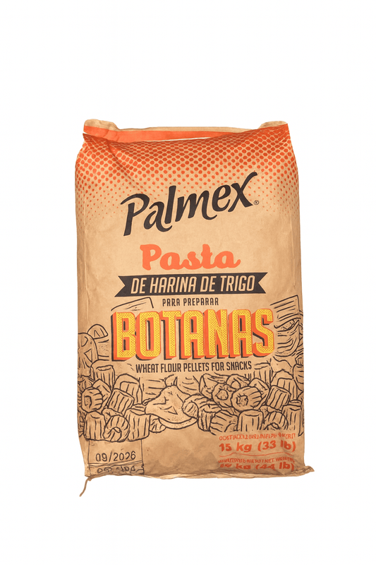 PALMEX Wheat Flour Pellets (Rueda,Tubo,Palillo,Tornillo,4x4) - SAN JOSE PRODUCE & IMPORTS LLC