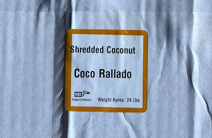 COCO rallado por libra