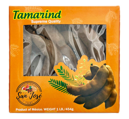 Mexican Supreme Tamarind 1 Lb Box - SAN JOSE PRODUCE & IMPORTS LLC