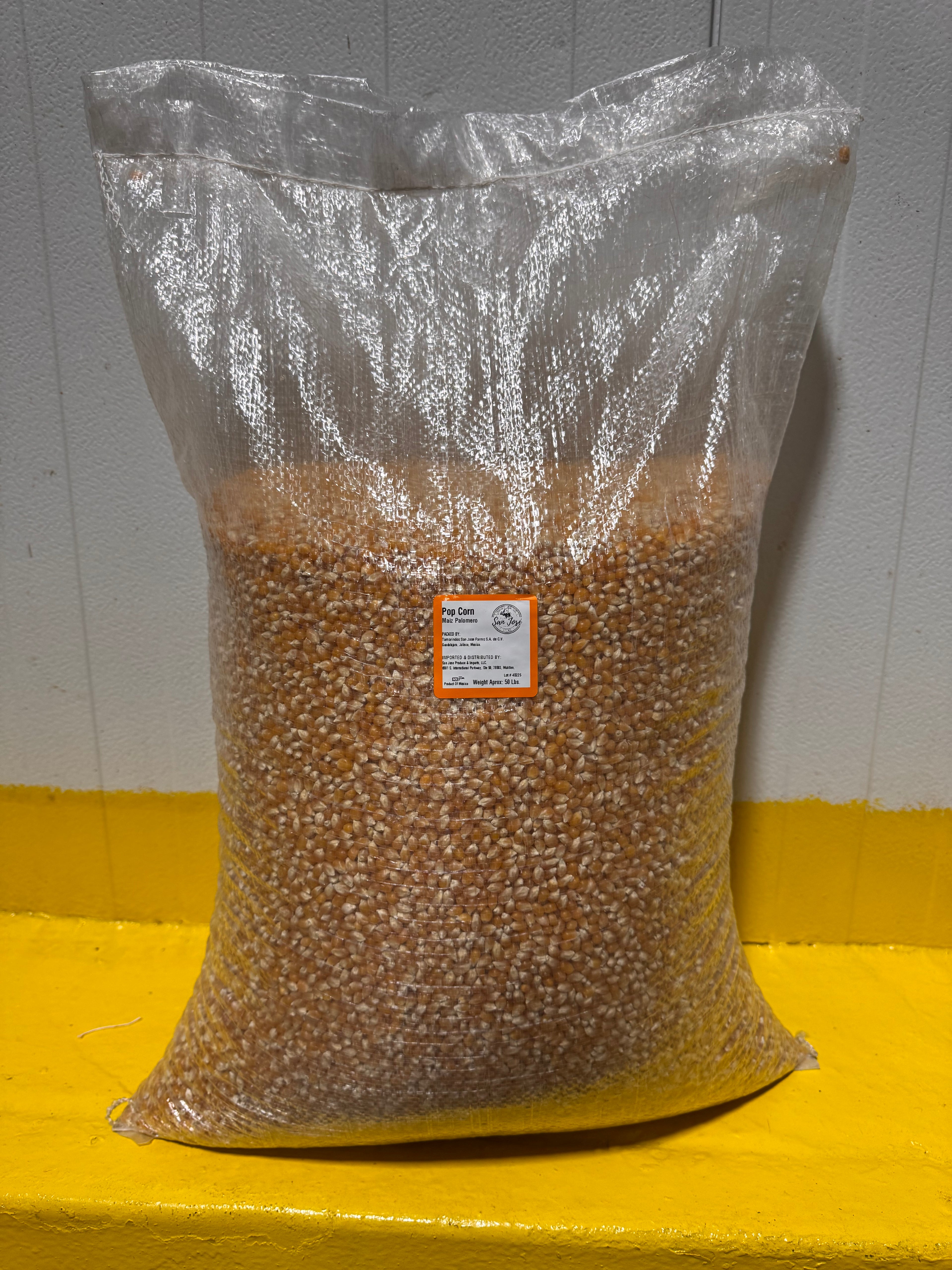 Pop Corn 50 Lb Bulk Bag