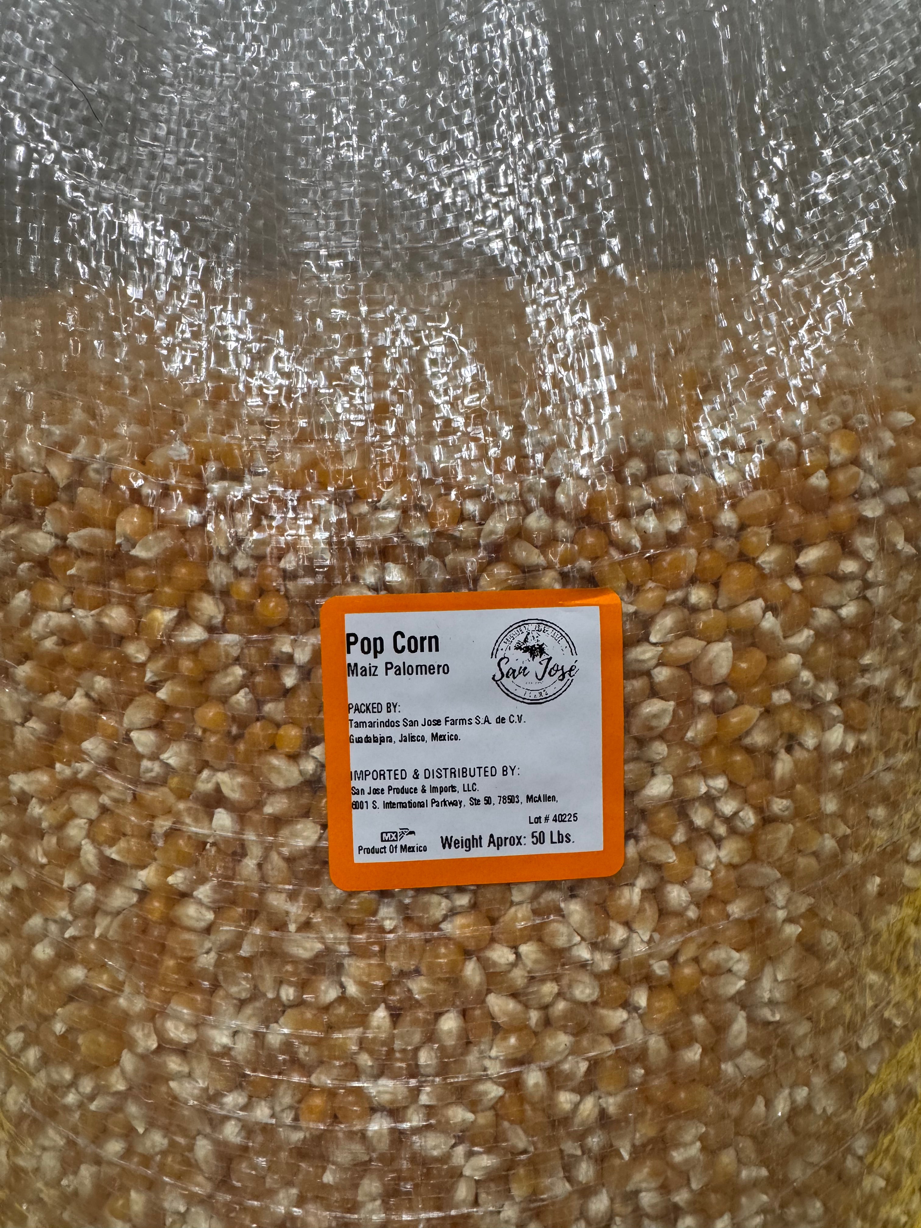 Pop Corn 50 Lb Bulk Bag