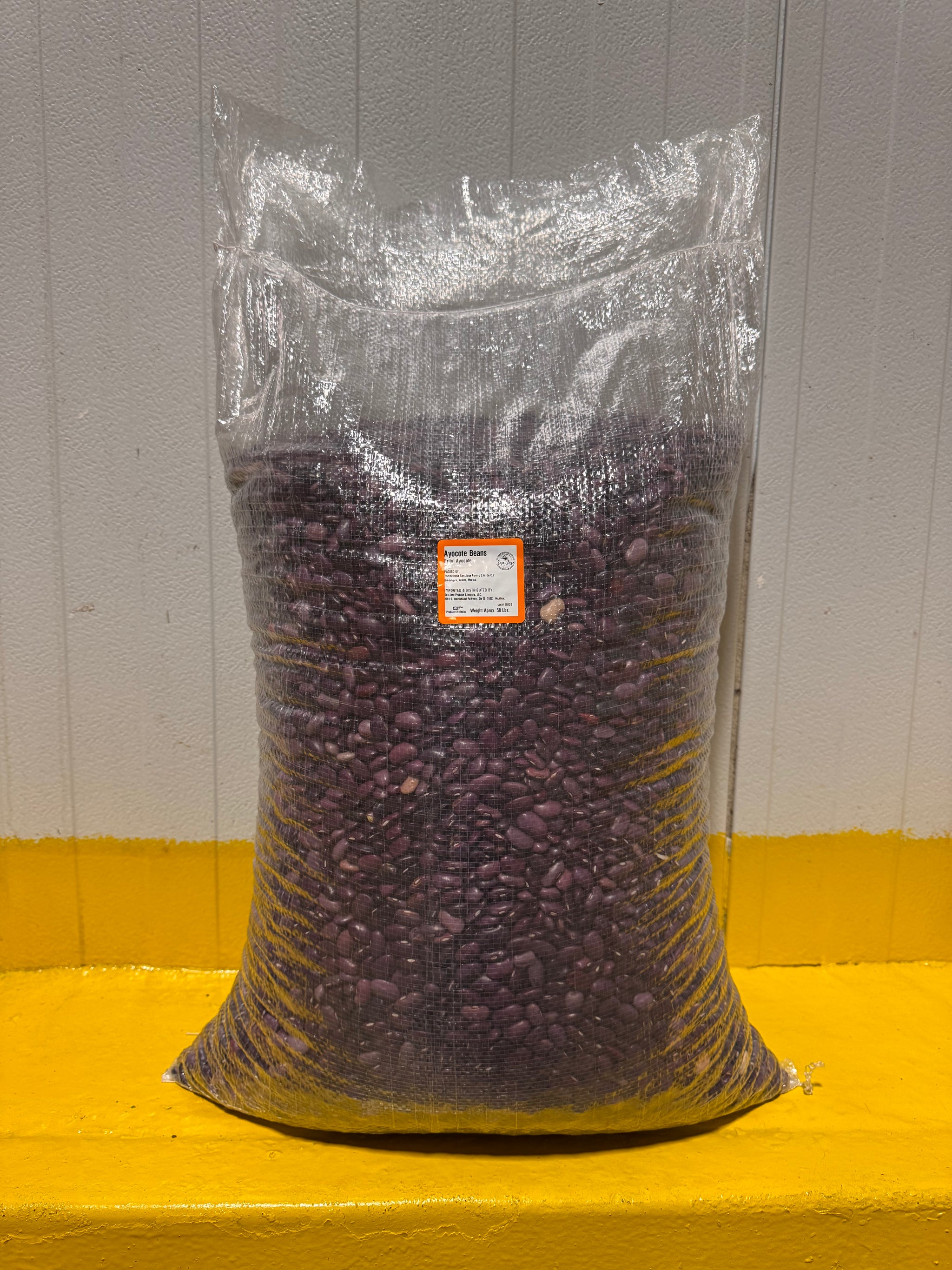 Purple Ayocote Beans 50 Lb Bulk Bag | Heirloom Runner Beans for Stews & Salads