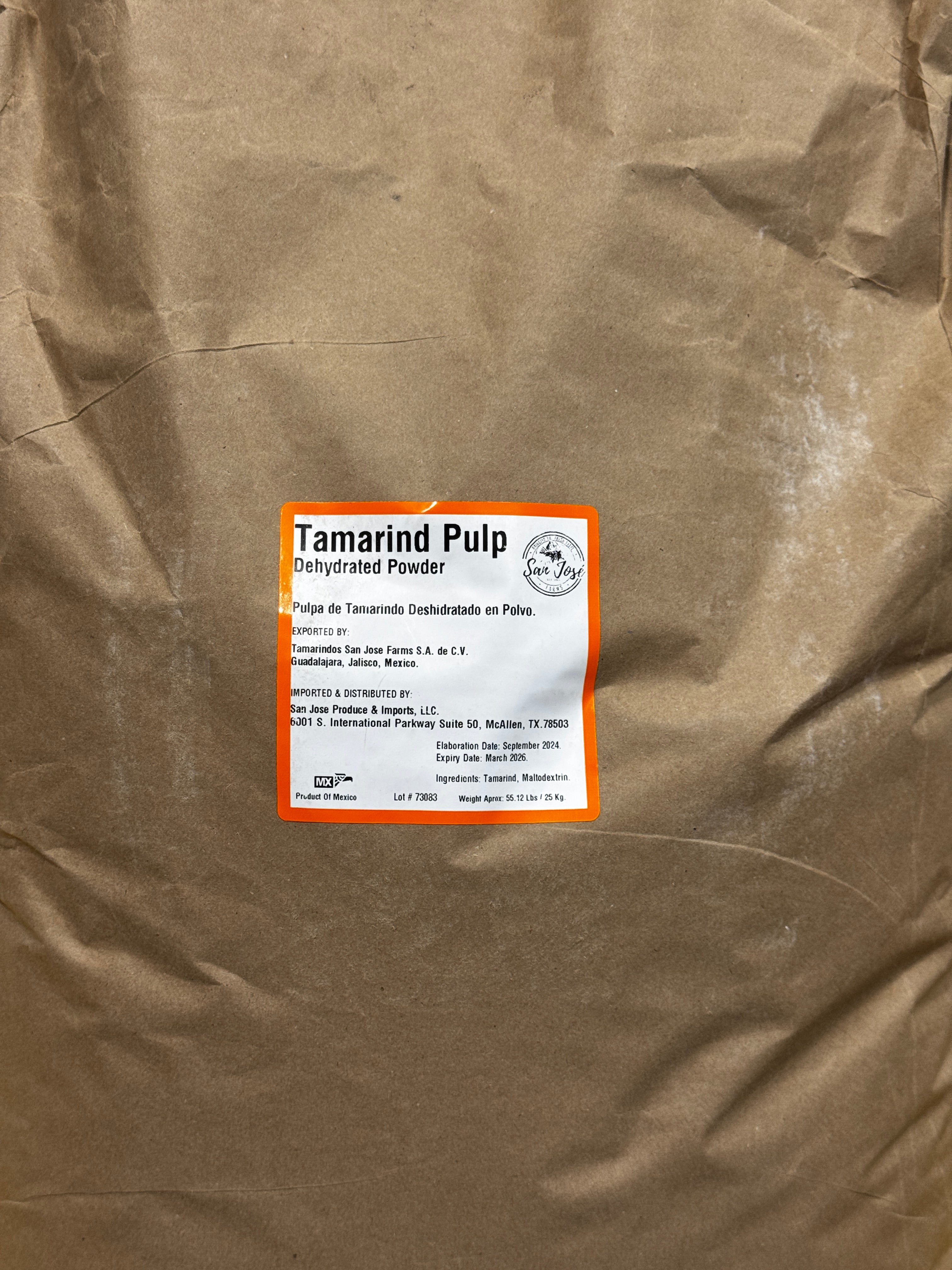 Tamarind Powder Bulk Bag