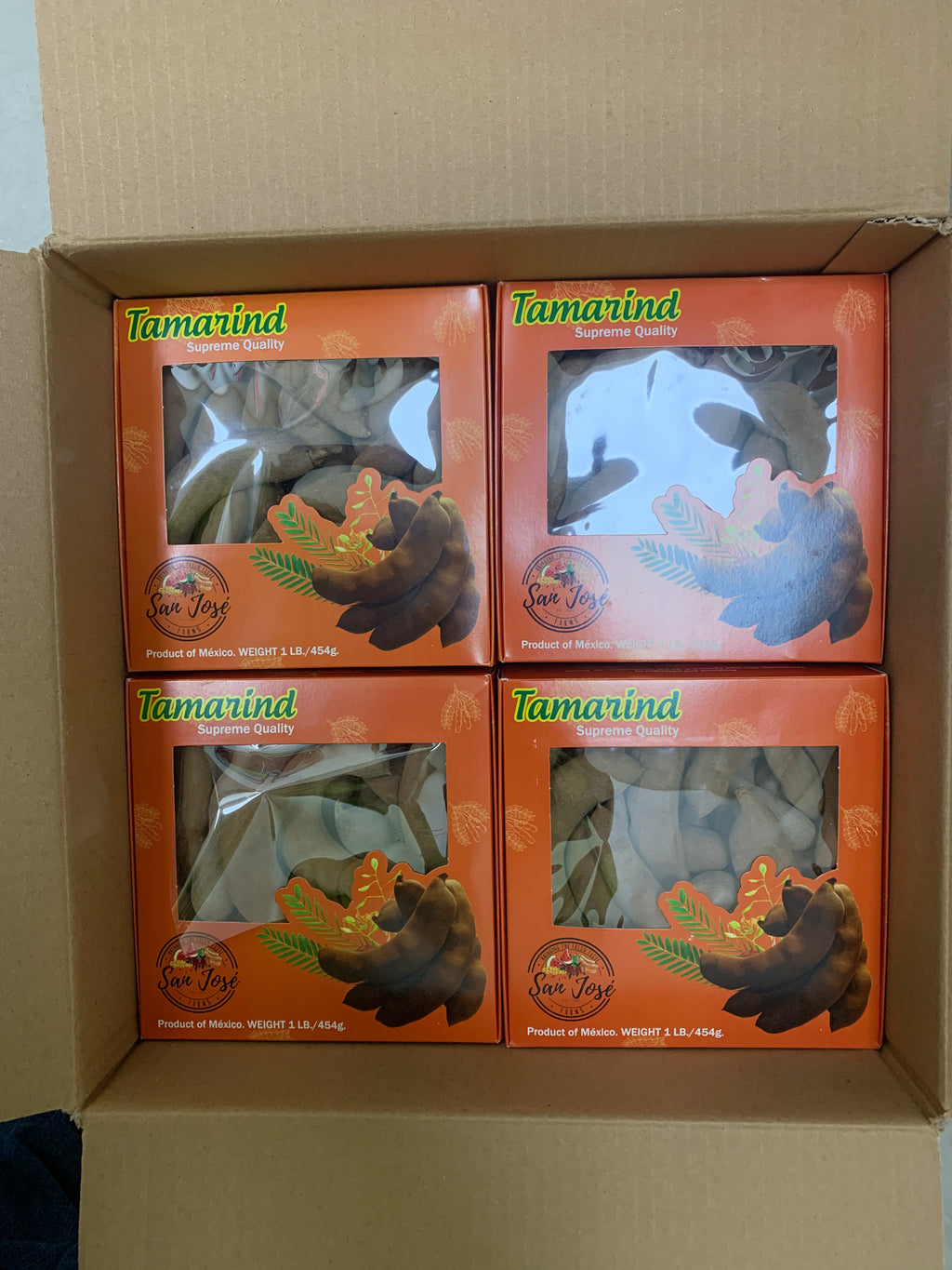 Mexican  Supreme Tamarind 1 Lb Box