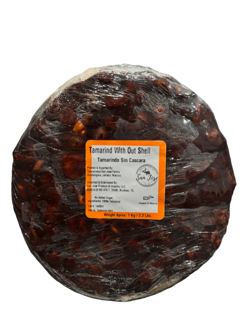 Peeled mexican Tamarind 52.91 Lb Bulk Box