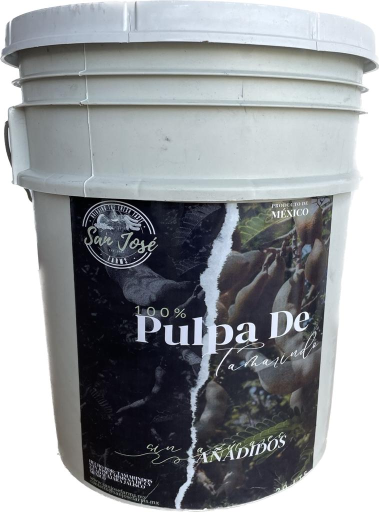 Mexican Tamarind Pulp Bulk Bucket - SAN JOSE PRODUCE & IMPORTS LLC