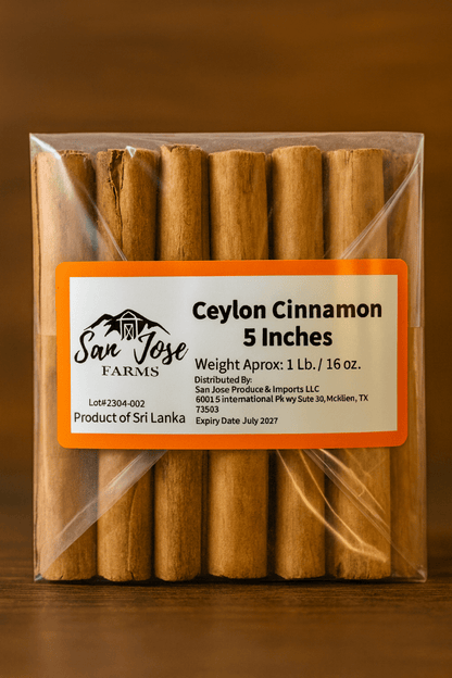 Ceylon Cinnamon Bulk Box - SAN JOSE PRODUCE & IMPORTS LLC